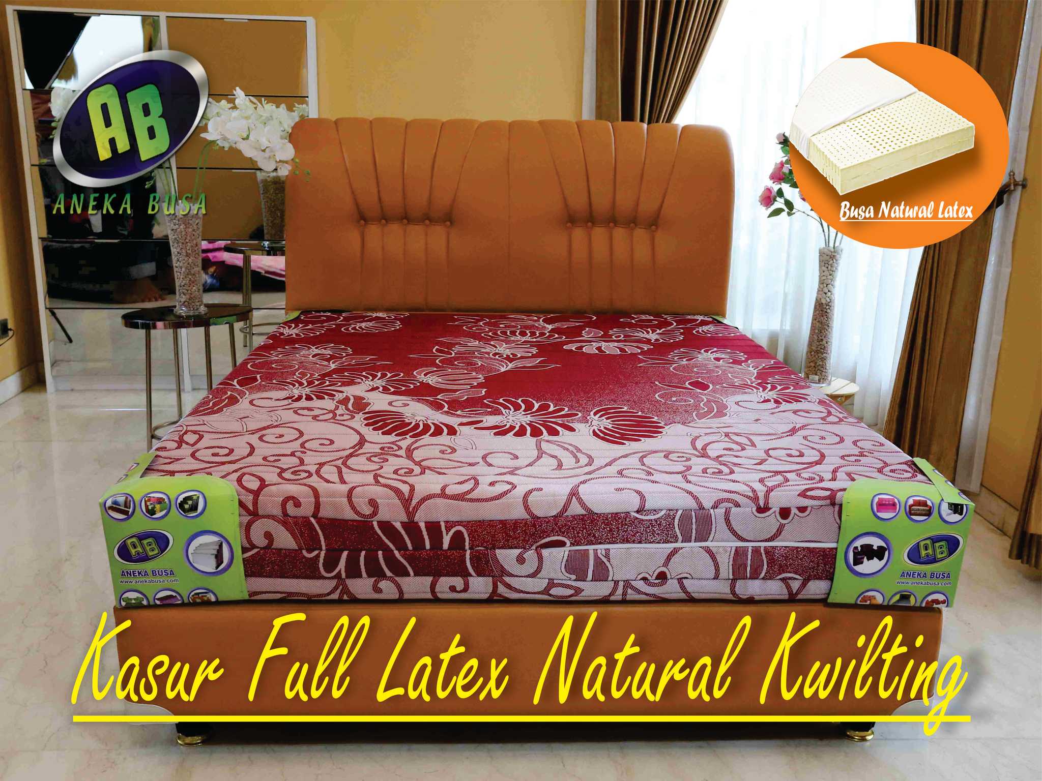 Kasur Latex Natural Cover Kwilting Kasur Latex Natural Cover kwilting